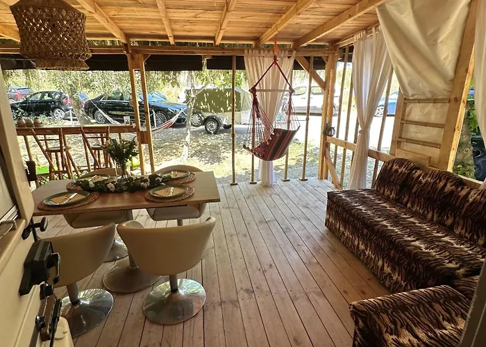 каравана бамбоо Campingplads Sozopol